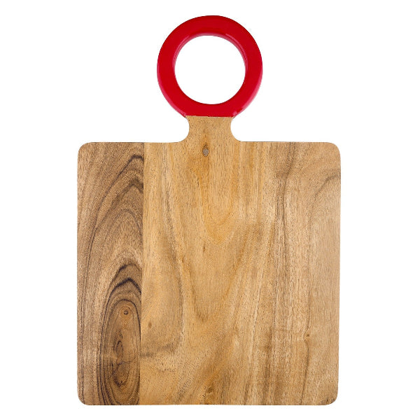 Enamel Handle Board in Red