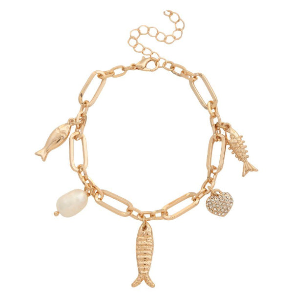 Sea Life Charm Bracelet