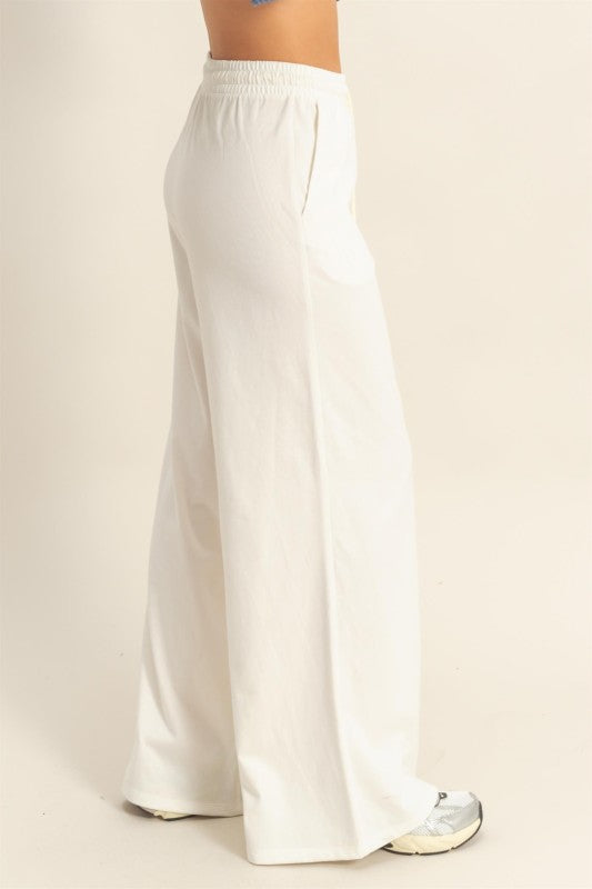 Winter White Comfy Trousers