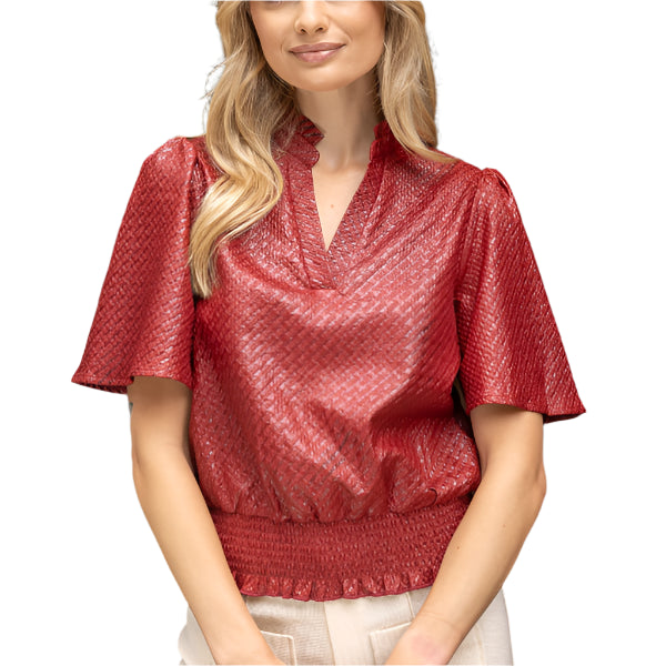 Woven Lady Top