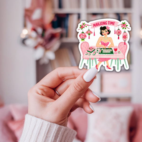 Mahjong Time Sticker