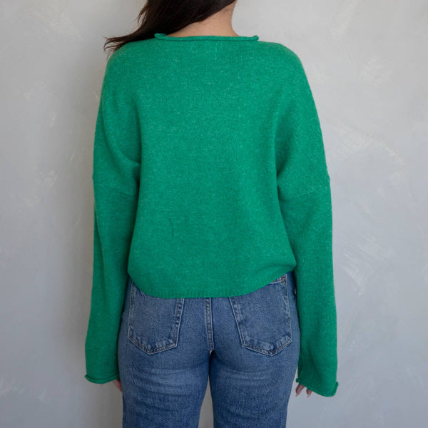 Kelly Green Piper Cardigan
