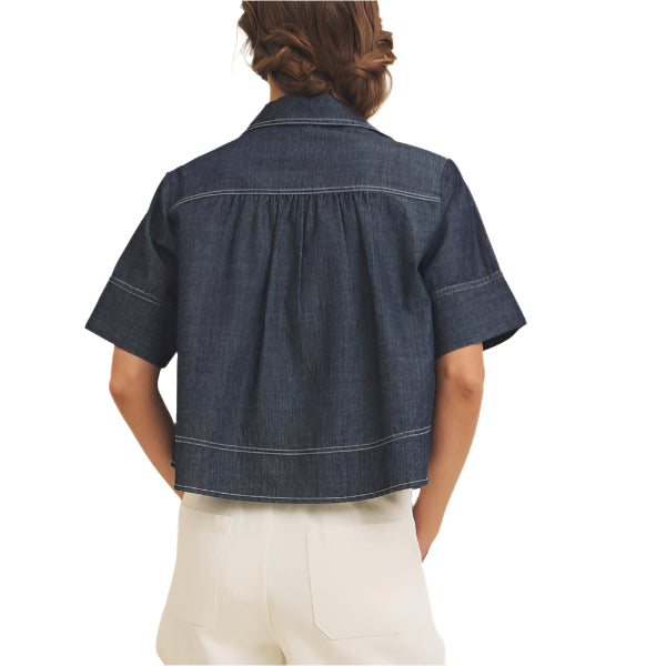 Rosie Denim Top