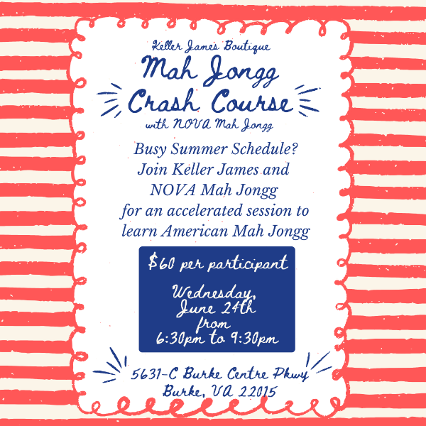 American Mah Jongg 101 Crash Course JUNE 24th