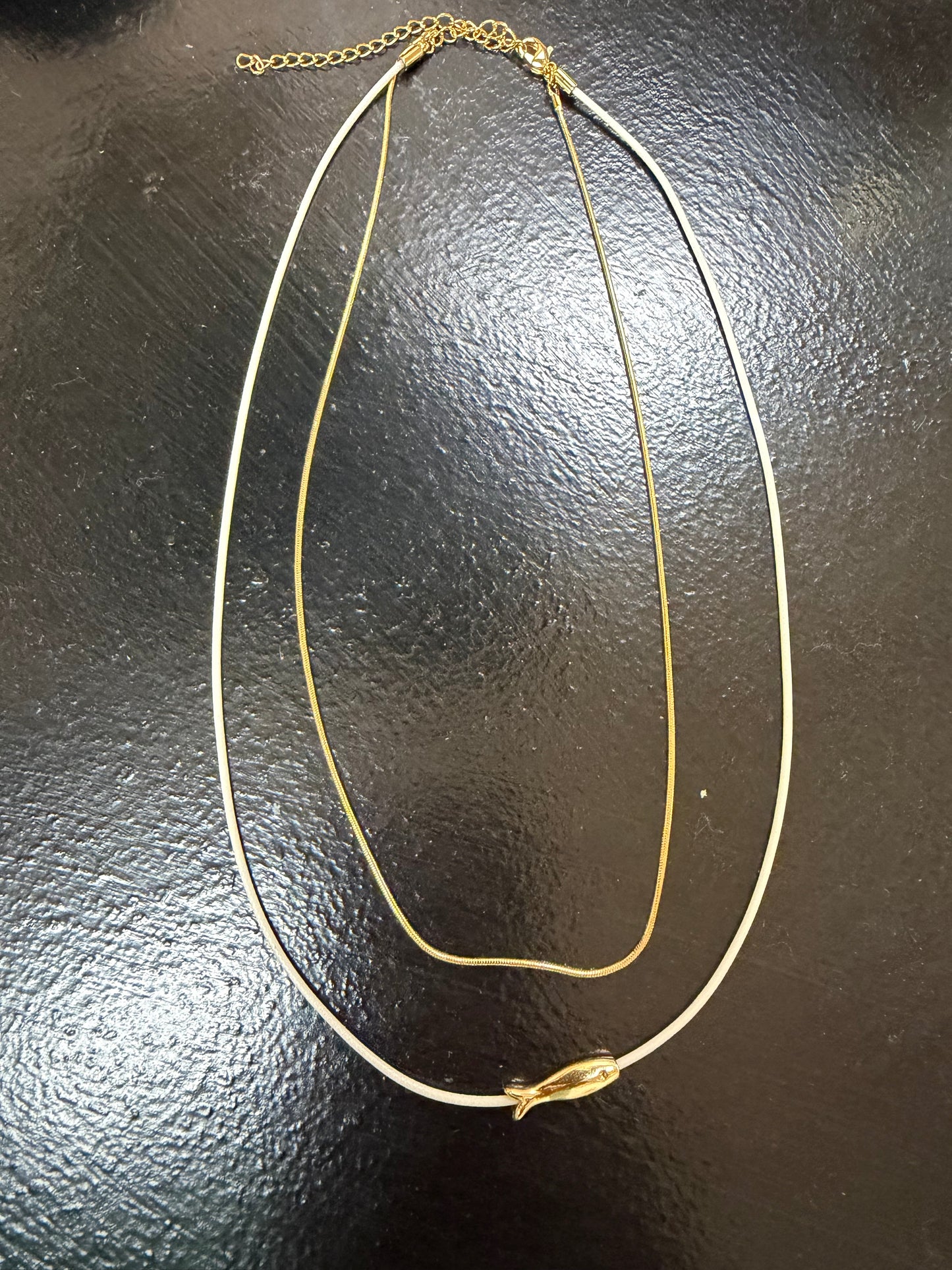 Tiny Fish Necklace