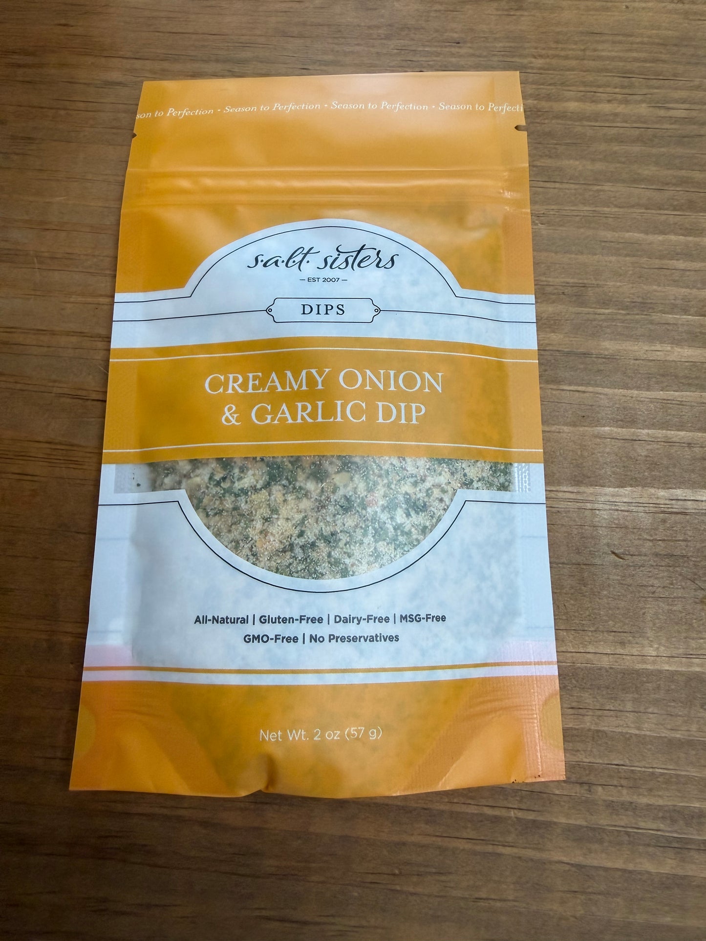 Creamy Onion & Garlic Dip Mix - 2oz.