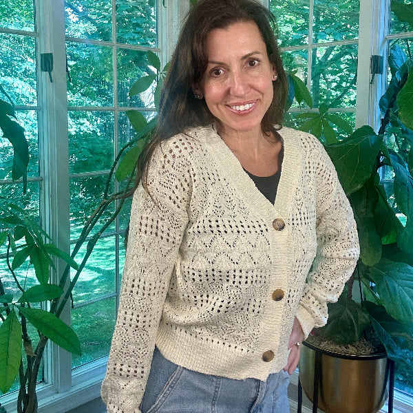 Straight to the Pointelle Cardigan