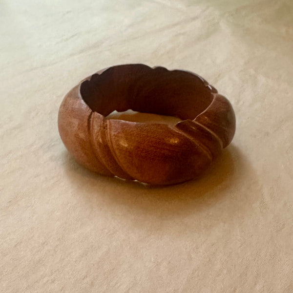 Carved Statement Bangle
