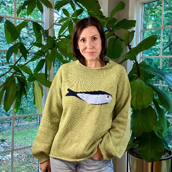 Olive Sardine Sweater