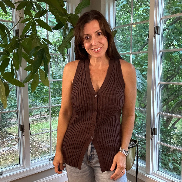 Fall Ribbed Vest