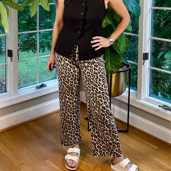 Animal Wide Leg Jeans