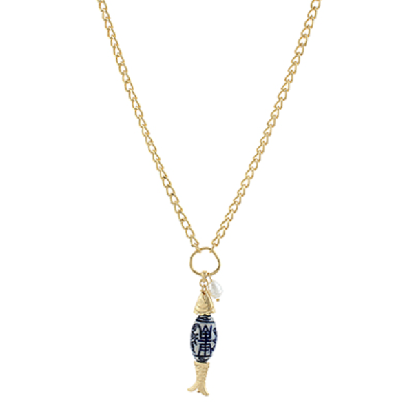 Fish Charm Necklace