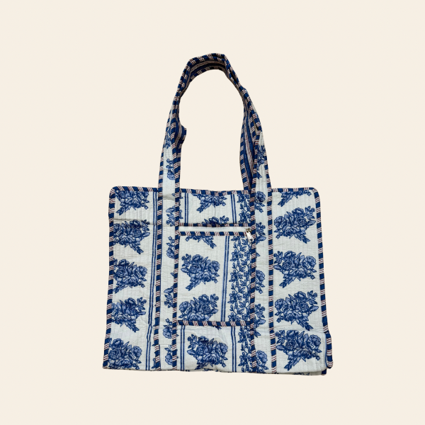 Less Baggage Quilted Tote