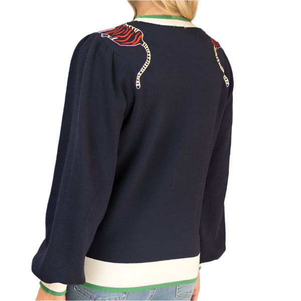 Tiger Shoulder Sweater