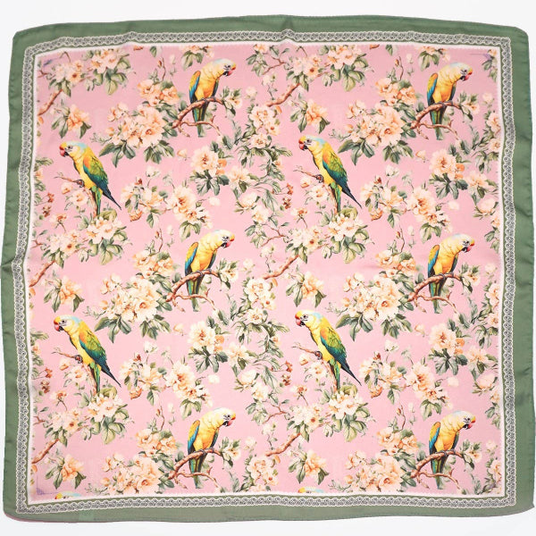 Floral Birdy Bandana Scarf