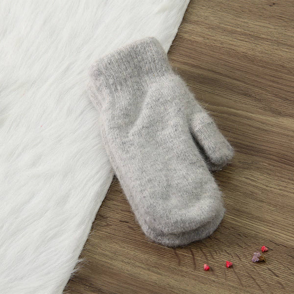 Solid Super Soft Mittens