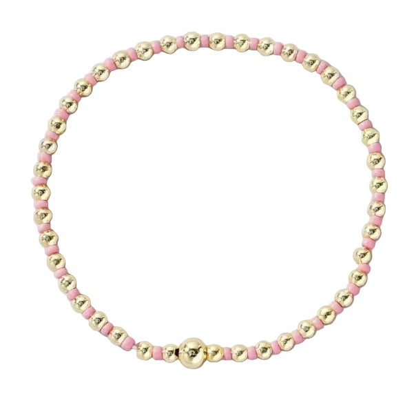 Colorful Ball Beaded Bracelet