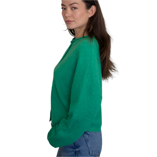 Kelly Green Piper Cardigan
