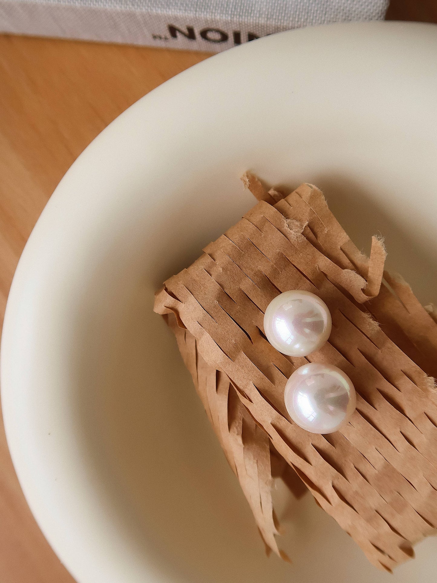 Amrae Pearl Stud Earrings