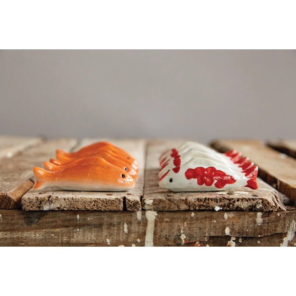 SMALL Stoneware Floating Fish
