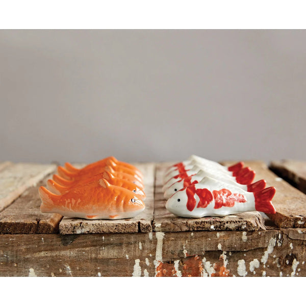 MEDIUM Stoneware Floating Fish