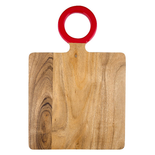 Enamel Handle Board in Red