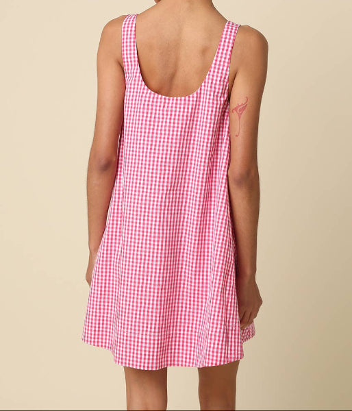 Andrea Gingham Mini Dress