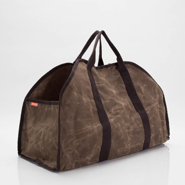 Big Wood Waxed Log Carrier