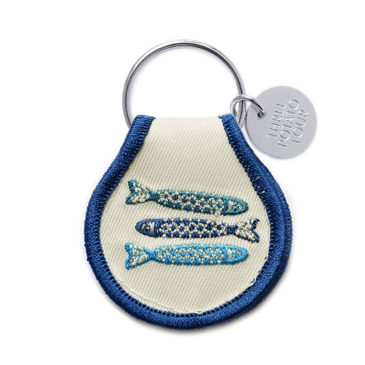 Patch Keychain - Sardines
