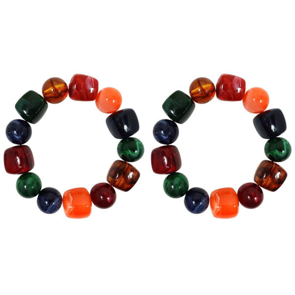 Big Bead Stretchy Bracelet