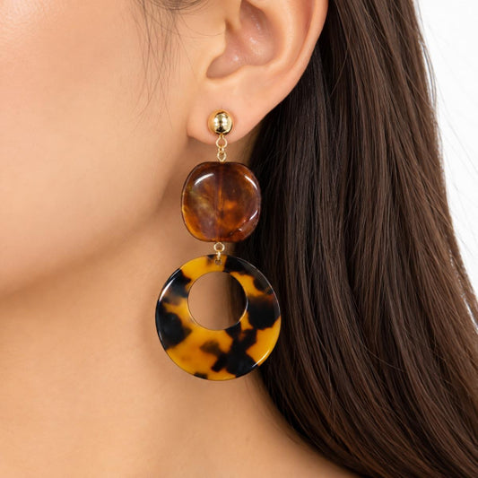 Total Tortoise Earrings
