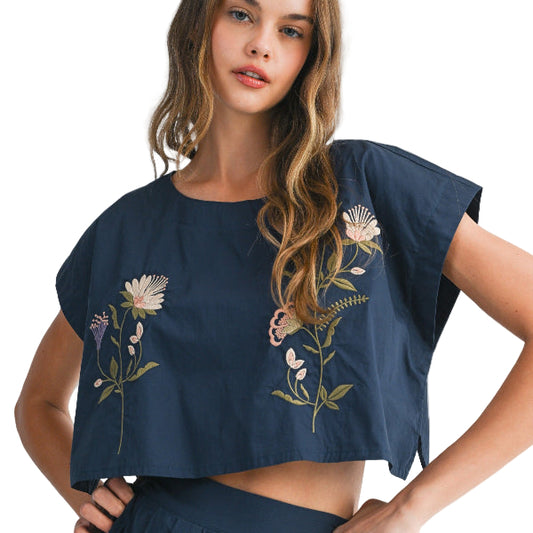 Modern Fall Crop Top