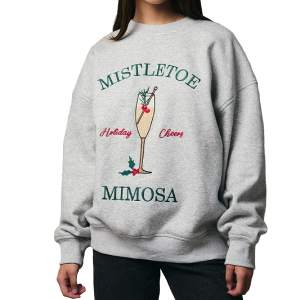 Mistletoe Mimosa Sweatshirt