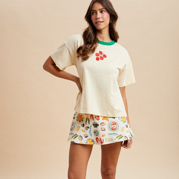 Capri Town Skort
