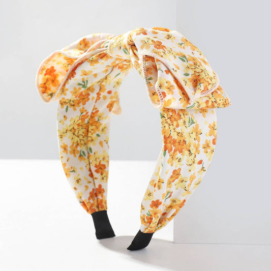 Yeller Floral Head Band