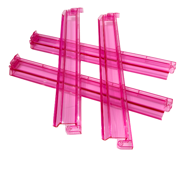 Pink Mahjong Rack and Pusher Set: Pink