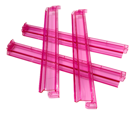 Pink Mahjong Rack and Pusher Set: Pink