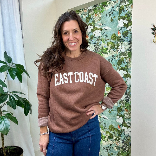 EAST COAST Chocolate Sweatshirt