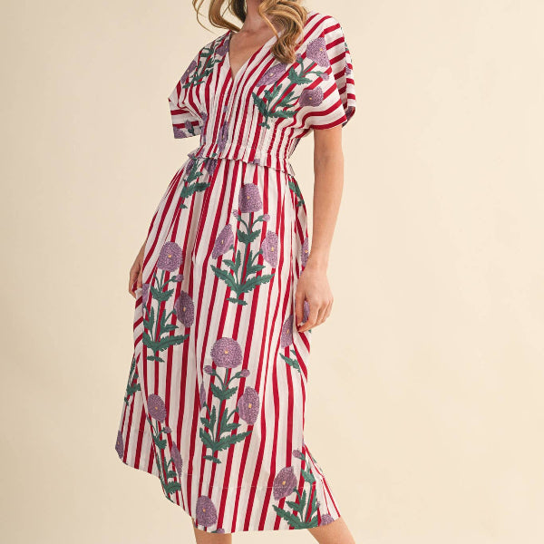 Veranda Dress RED