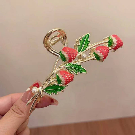 Strawberry Hair Claw Clip