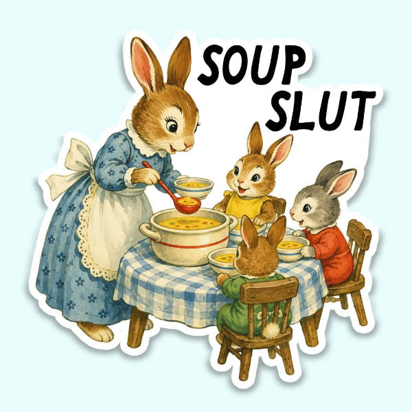 Funny Soup Sticker