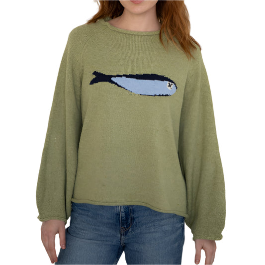 Olive Sardine Sweater