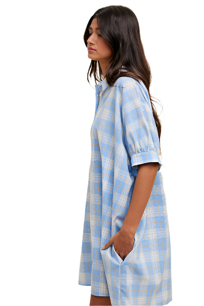 Picnic Blues Dress