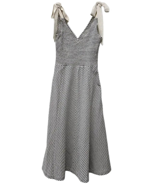 Linen Striped Dress