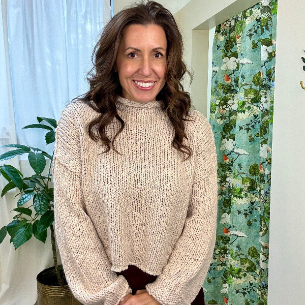 Oatmeal Cookie Sweater