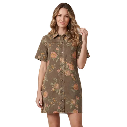 Flower Latte Dress