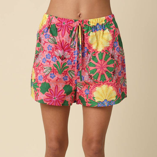 Nora Floral Shorts