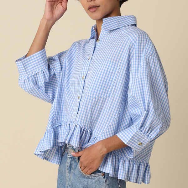 Tara Gingham Blouse