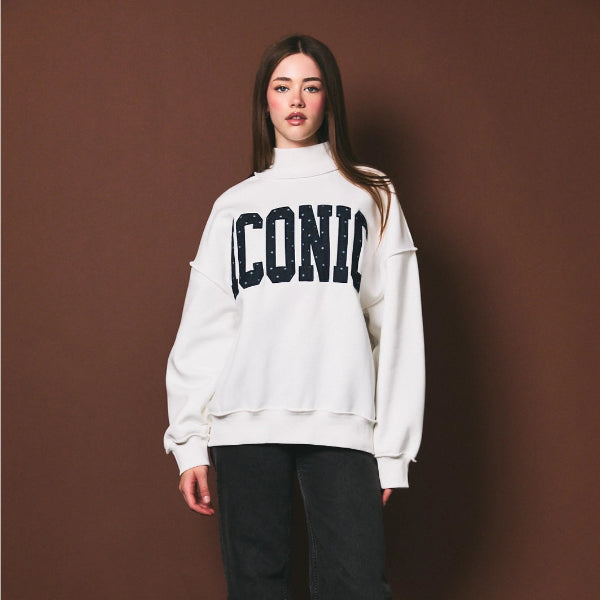 Iconic Mock Neck