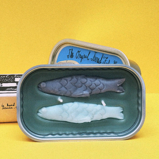 Tinned Fish Candle - Olive Oil and Sea Salt